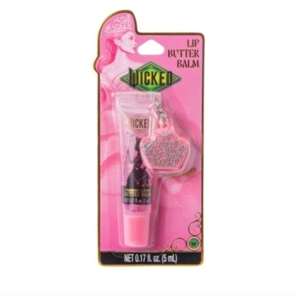 Universal Studio Other - Wicked "Glinda" Lip Butter Balm w/ Charm NWT